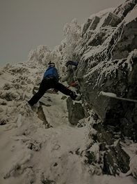klätterstig vinter
