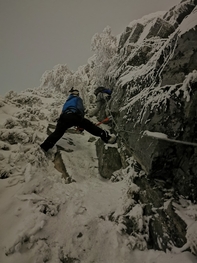 klätterstig vinter